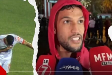 يحيى عطية الله: سبو ليا الأب ديالي الله يرحمو، وكنعتذر الجماهير على الحركة لي درت من بعد تسجيل الهدف