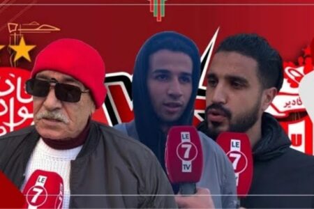 توقعات الجماهير الودادية لنتيجة مباراة الوداد الرياضي أمام حسنية أكادير