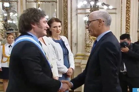 السيد راشيد الطالبي العلمي يمثل صاحب الجلالة في حفل تنصيب الرئيس الأرجنتيني الجديد