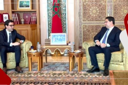 “ناصر بوريطة” يستقبل وزير الخارجية الفرنسي “ستيفان سيجورني”