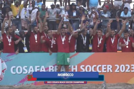 المنتخب الوطني لكرة القدم الشاطئية يفوز بدوري كوسافا