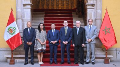 Photo of مشاورات سياسية بين المغرب و البيرو: ليما تشيد بالمبادرة الأطلسية التي أطلقها جلالة الملك