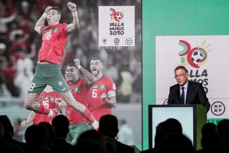 فوزي لقجع : “لنقل جميعا هلا، يلا، فاموس 2030، ولننظم أفضل مونديال في التاريخ ” 