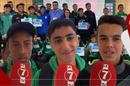 لاعبو أكاديمية الرجاء: نشكر إدارة الرجاء على هاد البادرة الطيبة، لي تعلمنا منها بزاف ديال الأمور