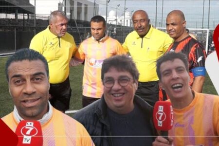 لاعبو “شوف تيفي” بعد التأهل لنهائي دوري الدكتور محمد طلال …التنافس مع حامل اللقب le7tv له طعم ٱخر