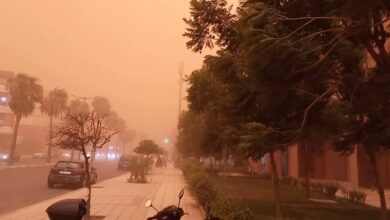 Photo of نشرة إنذارية: موجة حر وهبات رياح قوية مع تطاير محلي للغبار اليوم الإثنين والجمعة المقبل