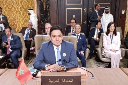ناصر بوريطة يشارك بالمنامة في اجتماع هيئة متابعة تنفيذ القرارات والالتزامات على هامش اجتماع وزراء الخارجية العرب