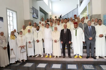 الرباط … حفل استقبال أعضاء البعثة الصحية للحج
