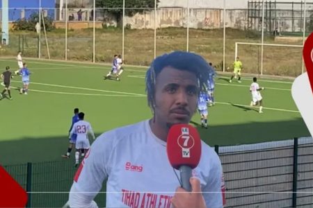 لاعب فريق طاس: مدخلناش فالمباراة من الأول، وهادي هي كرة القدم فيها تعادل، انتصار، وهزيمة