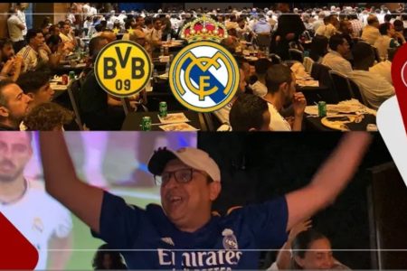 بكاء وفرحة جنونية لأعضاء رابطة مشجعي ريال مدريد بعد تتويج بلقب دوري أبطال أوروبا