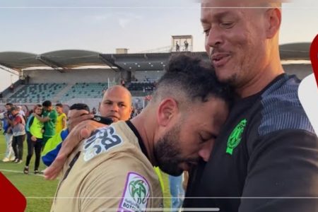 فرحة غير عادية للاعبي الرجاء والطاقم بعد الفوز بالديربي وتصدر البطولة