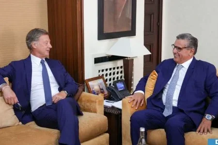 عزيز أخنوش يجري مباحثات مع الرئيس المدير العام لمجموعة فنادق “أكور” حول سبل تطوير قطاع السياحة بالمغرب