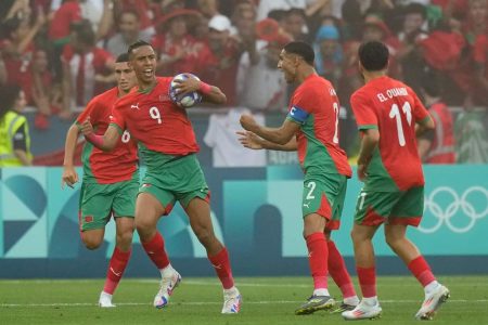 المنتخب الاولمبي ينتصر على العراق ويتأهل لربع النهائي