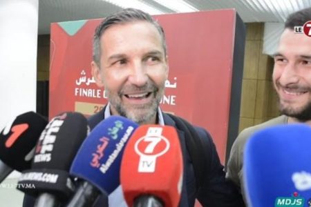 بعد التتويج بثنائية على حساب الجيش الملكي .. هذا ماقاله مدرب الرجاء “زينباور”