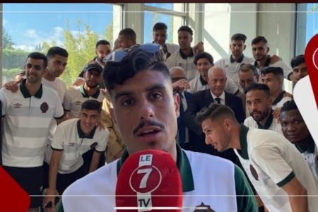 عبد الله خفيفي : شرف لينا إستقبلنا الوالي وكتبنا الأسماء ديالنا من ذهب
