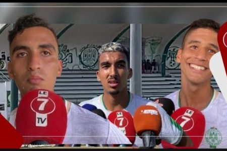 شبان الرجاء بعد التعادل أمام نهضة بركان في مباراة السد: عازمين على العودة بالتأهل من مدينة بركان