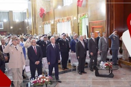 حفل الإنصات الخطاب الملكي بحضور الوالي “امهيدية” ووالي الأمن “الوردي” وعمدة البيضاء “نبيلة الرميلي”