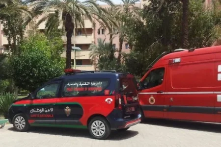 اندلاع حريق مهول بمستشفى ابن الطفيل‎