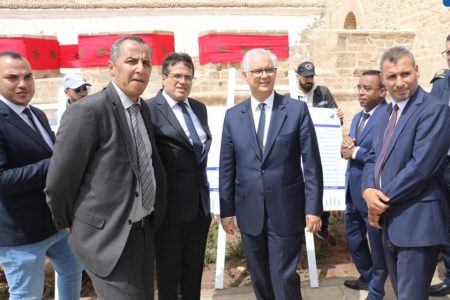 الصويرة.. نزار بركة يتفقد مشاريع تأهيل وإعادة هيكلة الميناء ويعطي انطلاقة مشاريع طرقية ومائية