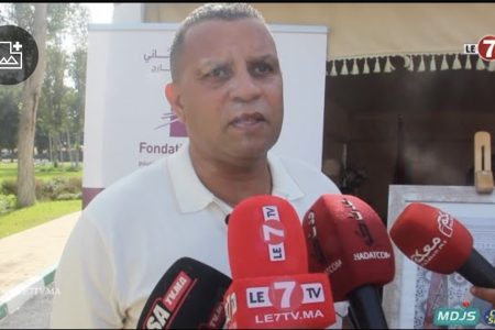 رشيد بن محمود : نشكر المؤسسة على هاته الإلتفاتة الطيبة و نهدي الميدالية البرونزية للشعب المغربي