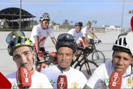 شباب من ذوي الاحتياجات الخاصة يسافرون عبر مدن المغرب بالدراجات الهوائية