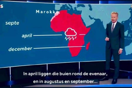ضربة موجعة أخرى لنظام الكابرانات…التلفزيون الهولندي يعرض خريطة المغرب كاملة