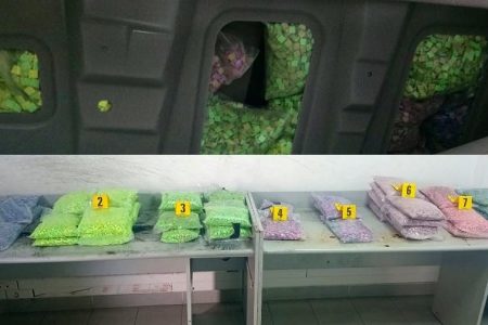 طنجة المتوسط…حجز أزيد من 155 ألف قرص مهلوس كانت على متن شاحنة للنقل الدولي