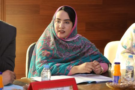 إنتخاب ” الشيخي تسلم” ممثلة لمجلس إقليم العيون لعضوية المجموعة الترابية