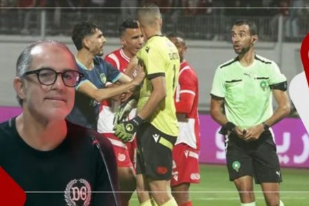 الداودي مهاجما التحكيم: شئ غريب أن الأخطاء تتكون فقط ضد الوداد وفالماتش اللخر مكانش الفار