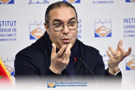 محمد أوزين يناقش مستقبل الحركة الشعبية والتنمية المستدامة في ندوة بالمعهد العالي للصحافة