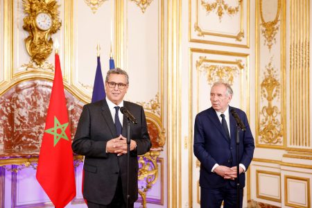 عزيز أخنوش يتباحث بباريس مع الوزير الأول الفرنسي