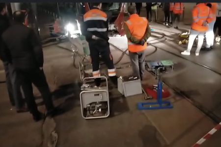 شاحنة تصطدم ب”الترامواي” وتخلف إصابات خطيرة في الدار البيضاء