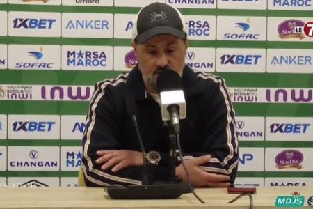 الندوة الصحفية لـ”رضوان الحيمر” مدرب شباب السوالم بعد الهزيمة أمام الرجاء الرياضي