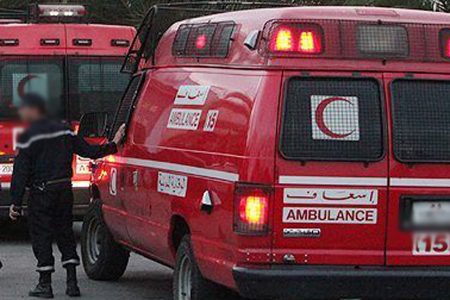 حافلة لنقل المسافرين تتسبب في حادث خطير‎