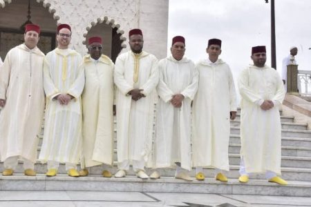 الأمين العام للحزب الديمقراطي الوطني يترأس وفدا عن الحزب بزيارة ضريح محمد الخامس