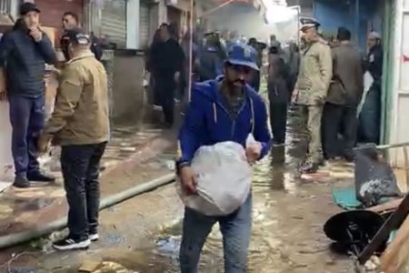 إندلاع حريق مهول بالسوق بالبلدي بالمحمدية