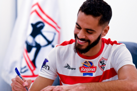 وكيل اعمال بنتايك: “محمود سعيد للغاية بعد تفعيل الزمالك لبند شراء عقده من سانت إتيان الفرنسي”