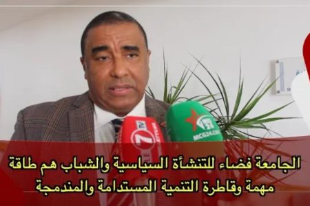 جامعة العاملين الاجتماعيين فضاء للتنشأة السياسية والشباب طاقة مهمة وقاطرة التنمية المستدامةوالمندمجة