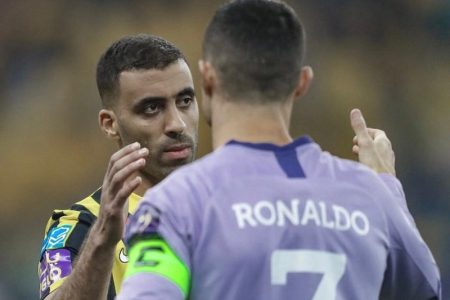 حمد الله في مواجهة رونالدو بديربي الرياض