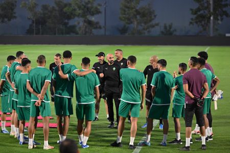 برنامج المعسكر الإعدادي للأسود قبل مواجهة النيجر وتنزانيا 