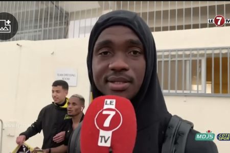 لاعب  فريق المغرب الرياضي الفاسي : كانت مباراة قوية وانا سعيد بهذا الفوز