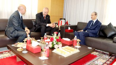 Photo of الداكي يستقبل رئيس المحكمة العليا لجمهورية النمسا