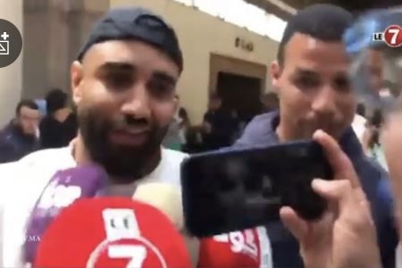 “إسماعيل الحداد” حاضر بالمحكمة لمؤازة “سعيد الناصيري” ويصرح: لي دارها القضاء هي لي كاينة