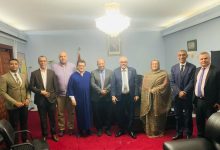Photo of وفد يمثل الشبكة المغربية-الموريتانية لمراكز الدراسات والأبحاث يقوم بزيارة عمل إلى سفارة الجمهورية الإسلامية الموريتانية بالرباط