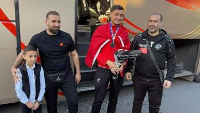Photo of الناظور تستقبل البطل صهيب أفقير بعد تتويجه بفضية إفريقيا في المواي تاي