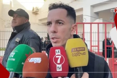 لاعب المغرب التطواني أيوب لكحل بعد التأهل : قدمنا مباراة كبيرة وحققنا التأهل