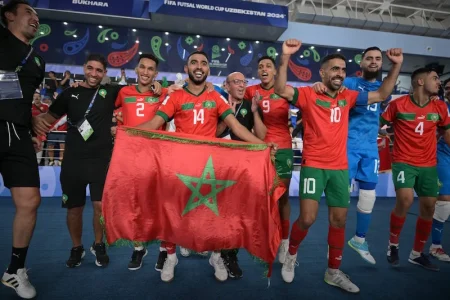 المنتخب المغربي للفوتسال يقفز للمركز السادس عالميا في تصنيف الفيفا