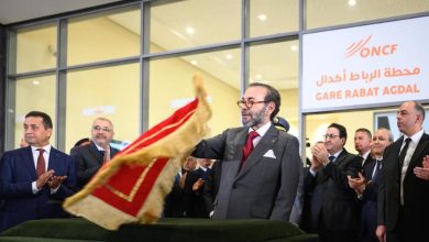 Photo of جلالة الملك يُعطي بالرباط انطلاقة أشغال إنجاز الخط السككي فائق السرعة LGV الرابط بين القنيطرة ومراكش