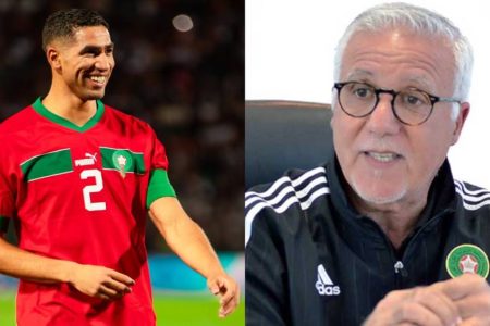 ناصر لارغيت يكشف كواليس اختيار أشرف حكيمي تمثيل المغرب بدل إسبانيا