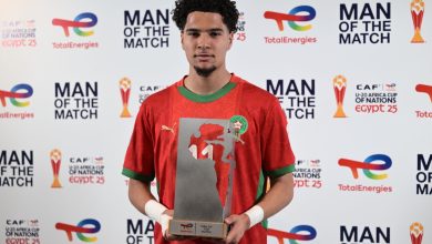 Photo of إختيار بومسعودي أفضل لاعب في مباراة سيراليون